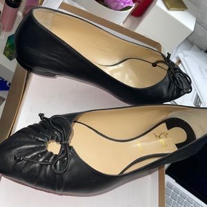louboutin ballerina flats AUTHENTIC